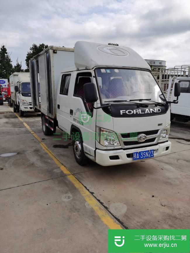 湖北出售二手時代小卡之星雙排廂式小貨車