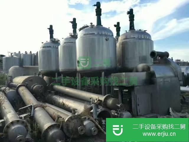 山東出售二手不銹鋼反應釜
