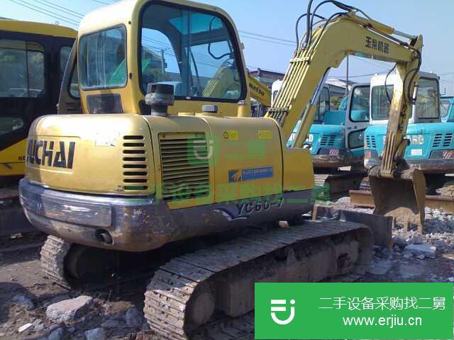 上海出售二手玉柴60挖掘機