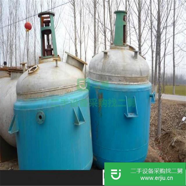 山東出售二手20噸搪瓷反應釜