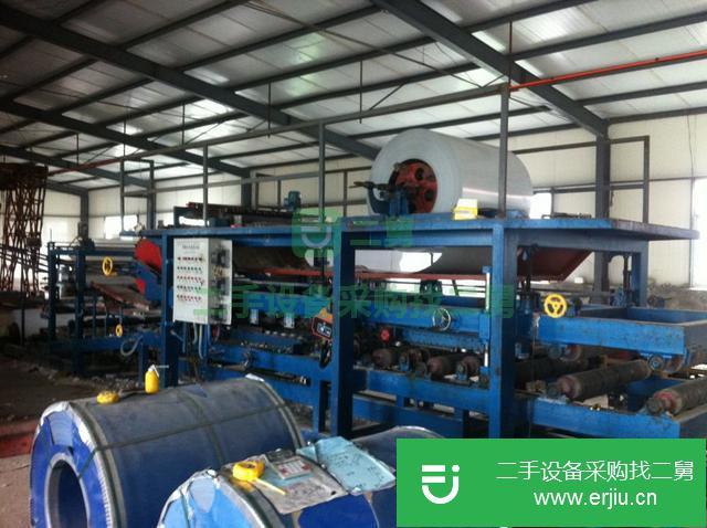江蘇出售二手夾芯板復合機
