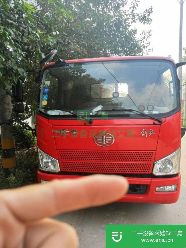 山東出售二手國五一汽解放J6F載貨車