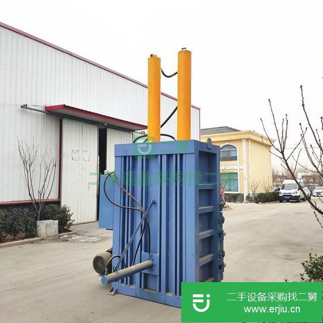 山東出售二手120噸立式廢紙液壓打包機