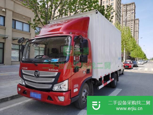 河北出售二手福田歐馬可廂式貨車