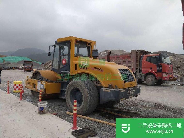 安徽出售二手三一雙驅(qū)20噸壓路機(jī)