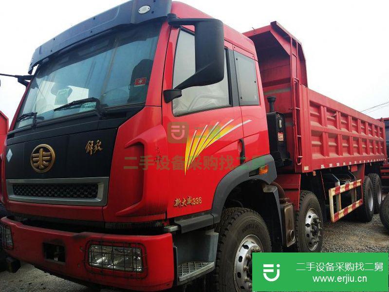 山東出售二手解放天然氣自卸車