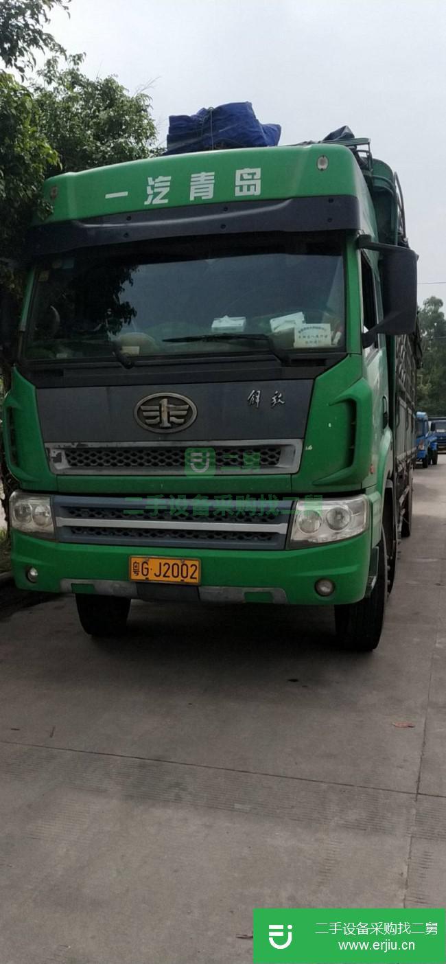 廣東出售二手青島解放新大威貨車