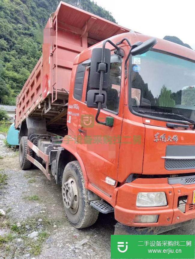 湖北出售二手東風天錦DFL3150B5自卸車