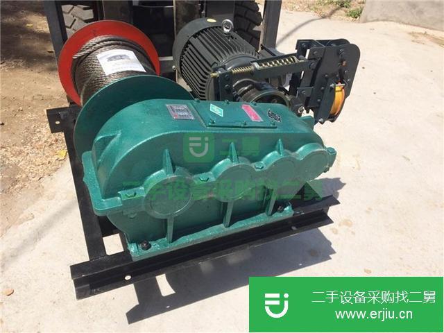 河北出售二手力邦1噸卷揚機九成新