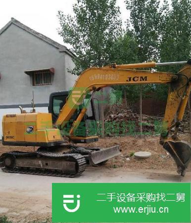河南省出售二手山重建機(jī)JCM908D挖掘機(jī)