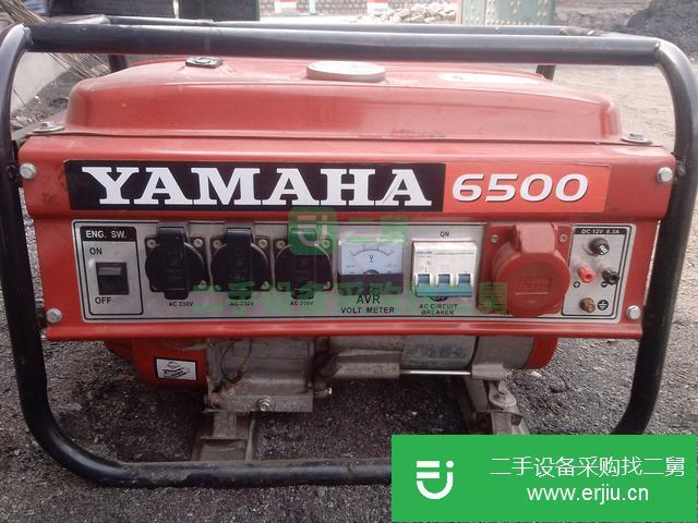 遼寧出售二手雅馬哈6500W汽油發(fā)電機