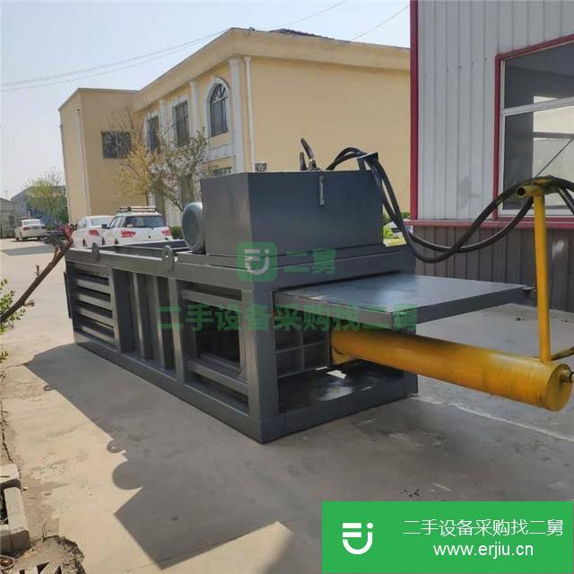 山東出售二手臥式廢紙打包機