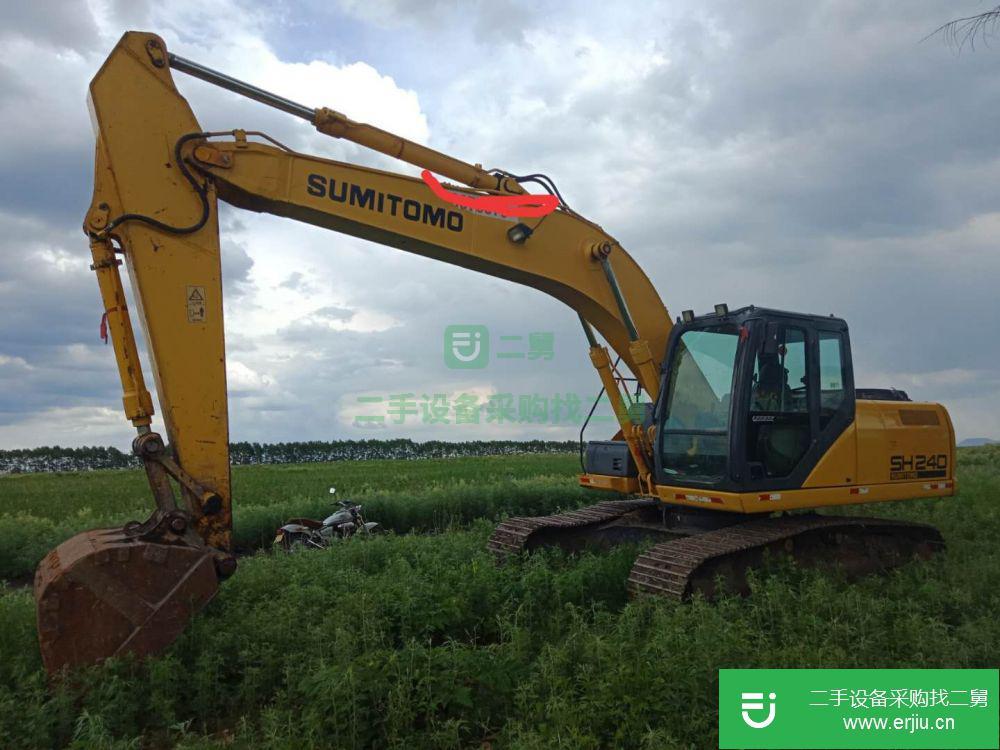 黑龍江出售二手住友SH210-5挖掘機