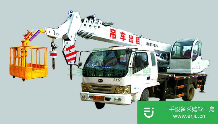 山東出售二手八噸吊車