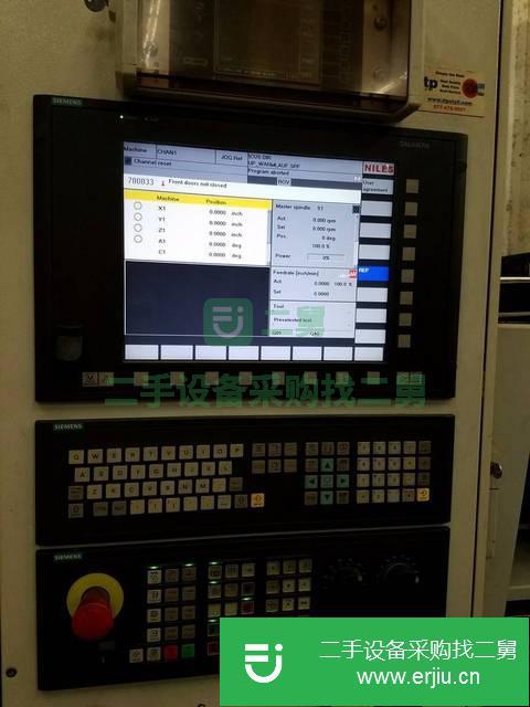 陜西出售二手德國尼爾斯ZE400數控成型磨齒機