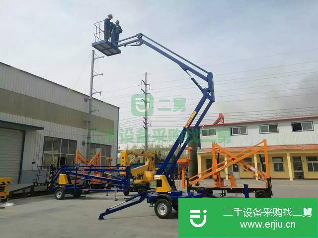 山東出售二手折臂式升降機(jī)