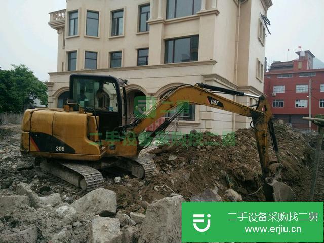 浙江出售二手卡特306挖掘機