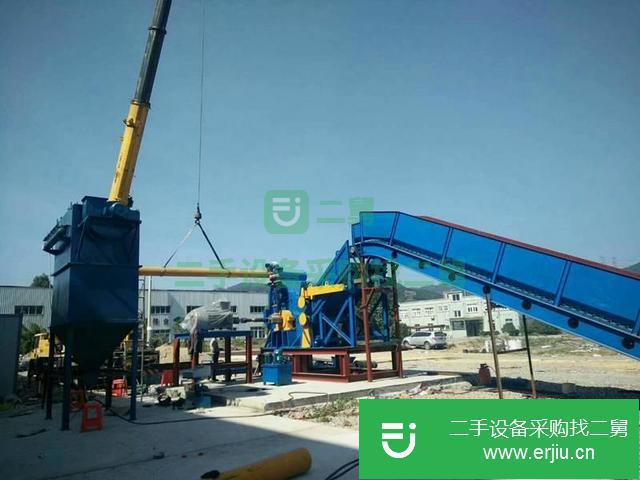 河南出售二手800型廢鋼破碎機