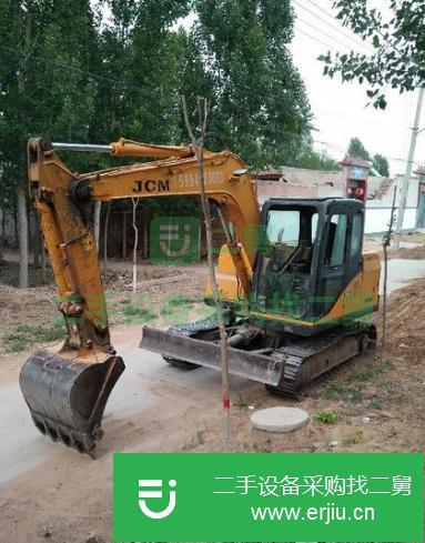 河南省出售二手山重建機(jī)JCM908D挖掘機(jī)