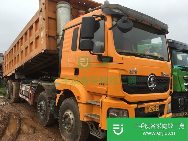 江西出售二手陜汽德龍M3000前四后八自卸車