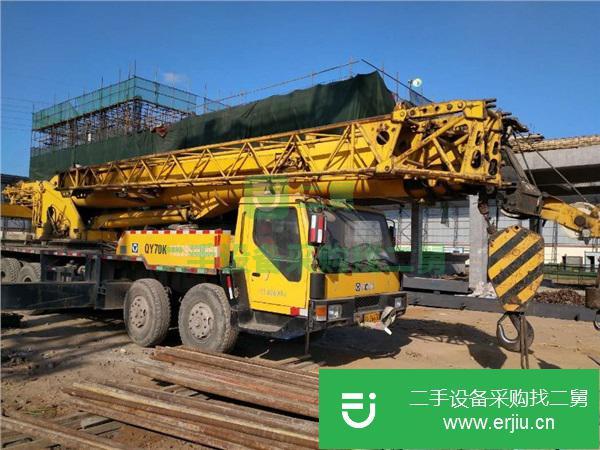 寧夏出售二手徐工汽車吊九成新