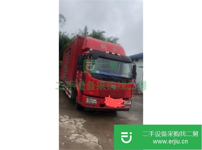 廣西出售二手一汽解放J6前二后四廂式貨車