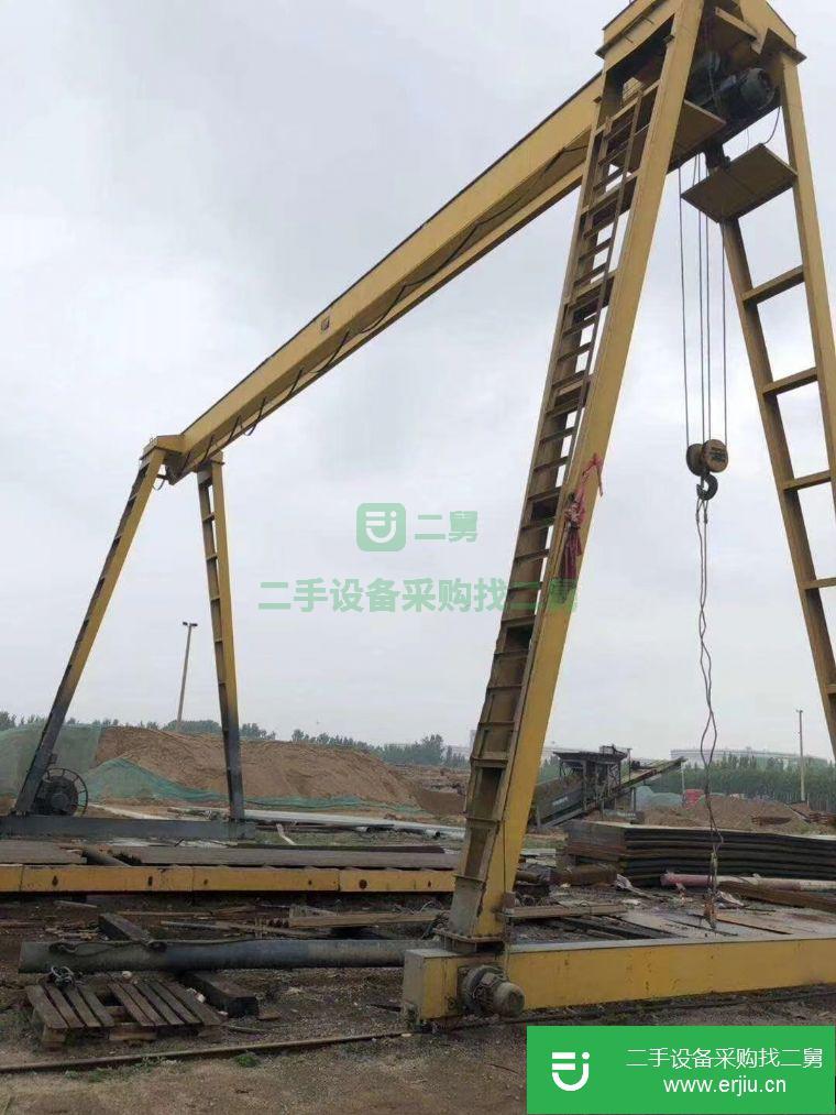 山東出售二手10噸龍門吊