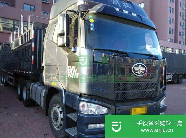遼寧出售二手一汽解放J6半掛車