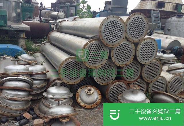江蘇出售二手不銹鋼列管冷凝器