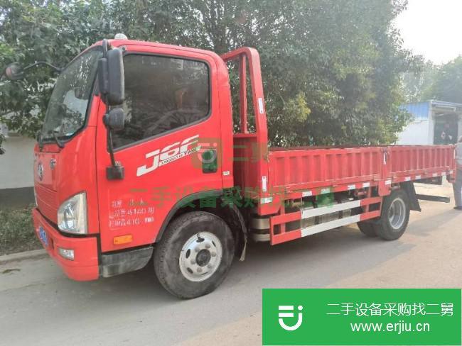 山東出售二手國五一汽解放J6F載貨車