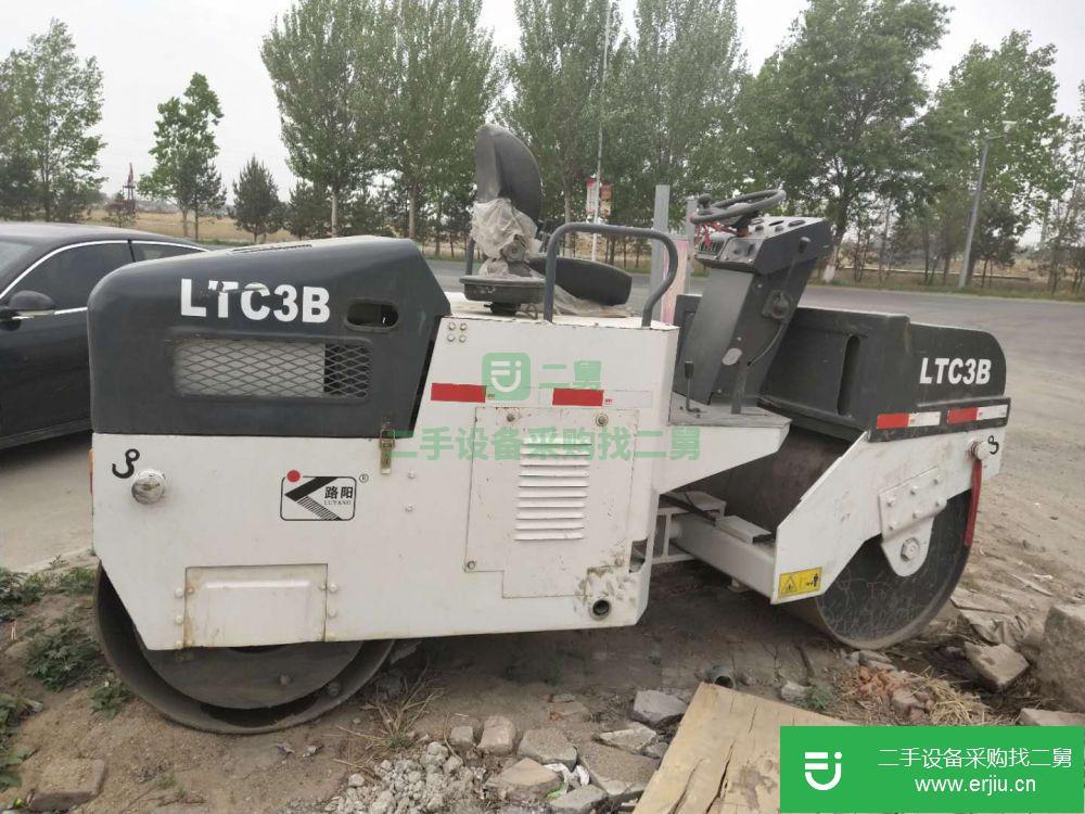 黑龍江出售二手洛陽路通LTC3B壓路機