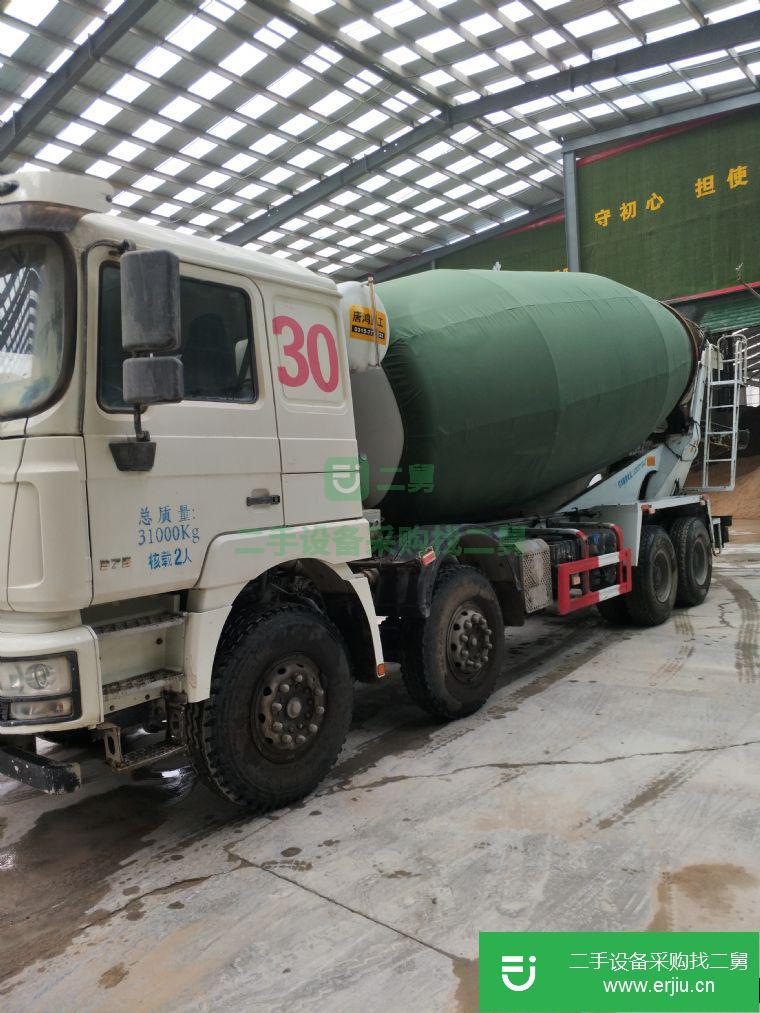 河南出售二手陜汽德龍攪拌車