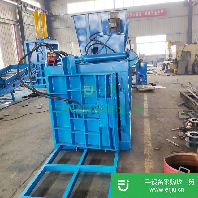 山東出售二手臥式液壓壓塊機