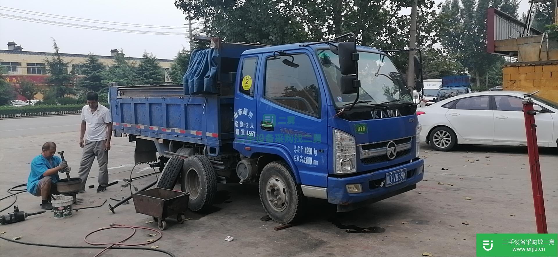 山東省出售二手凱馬自卸車