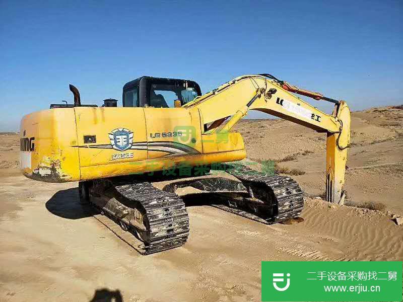 山東省出售二手龍工LG6235挖掘機