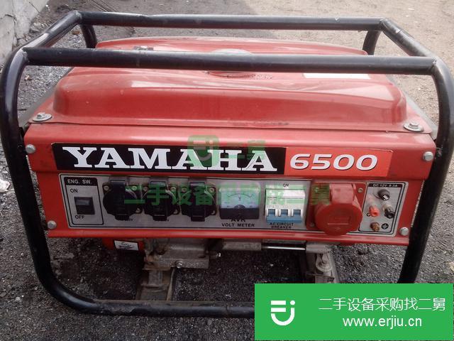 遼寧出售二手雅馬哈6500W汽油發(fā)電機