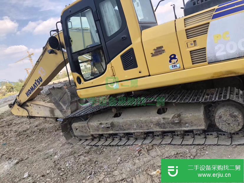 江蘇省出售二手小松PC200LC-8超長前臂挖掘機