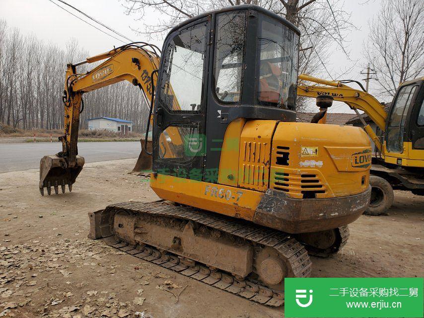 山西省出售二手雷沃重工FR60-7挖掘機