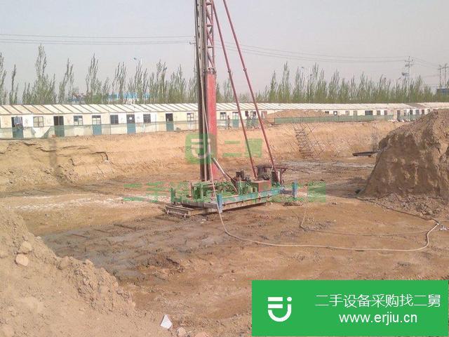 江蘇出售二手粉噴濕噴兩用打樁機(jī)