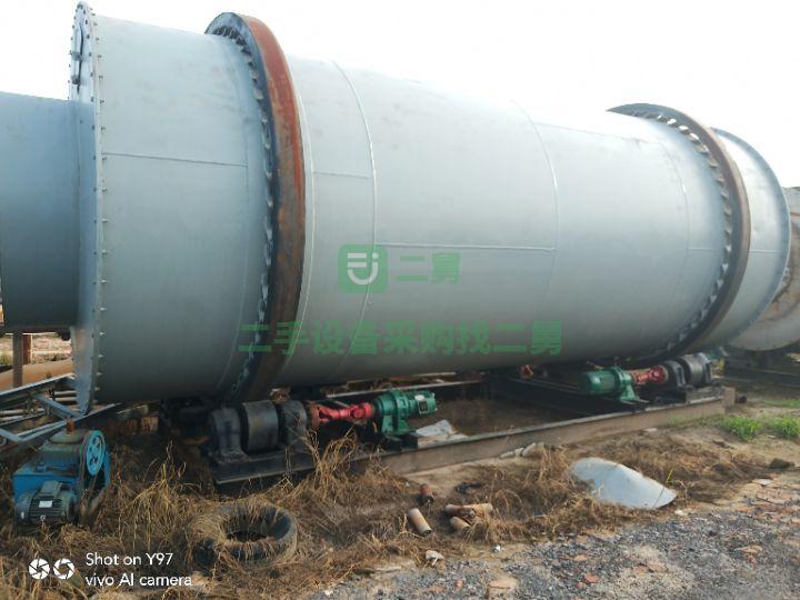 山東出售二手的九成新的2.2米x9米三筒烘干機