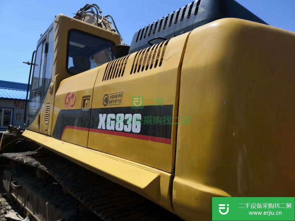 黑龍江出售二手廈工XG836EL挖掘機(jī)
