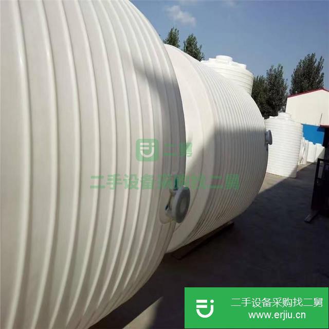 山東出售二手20噸滾塑塑料儲罐