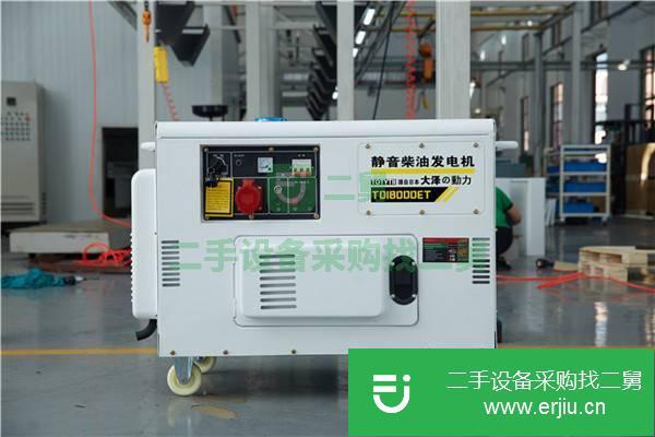 河北出售二手便攜10千瓦柴油發電機
