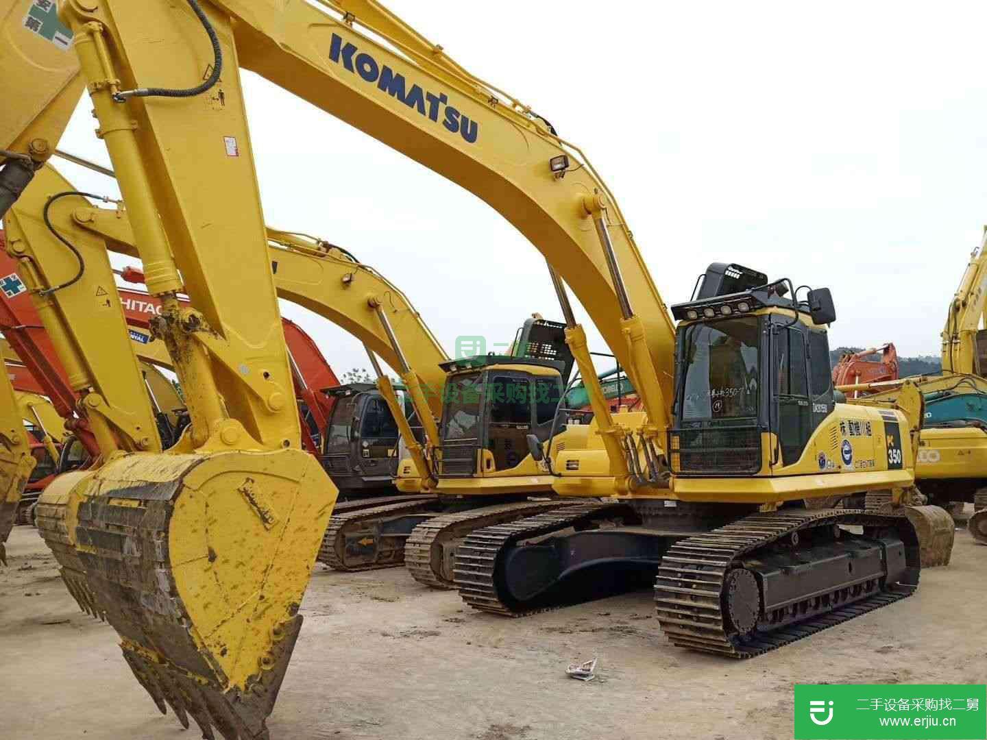 廣東省出售二手小松PC350LC-7挖掘機