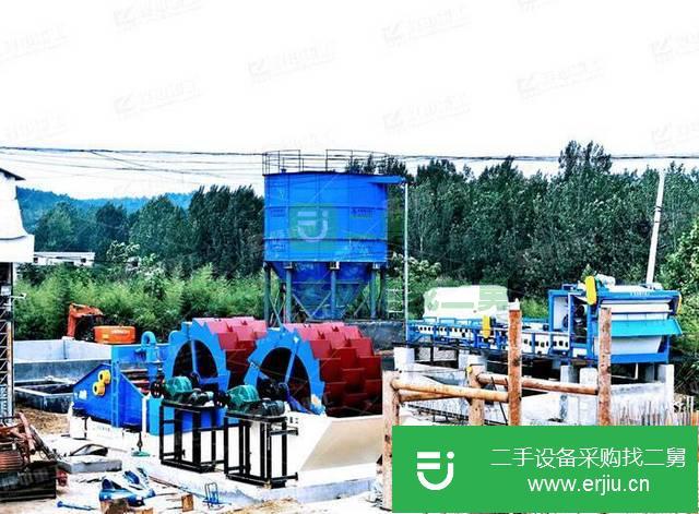 北京出售二手大型移動洗砂機