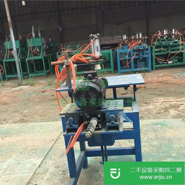 山東出售二手木工桌椅腿圓眼打眼機