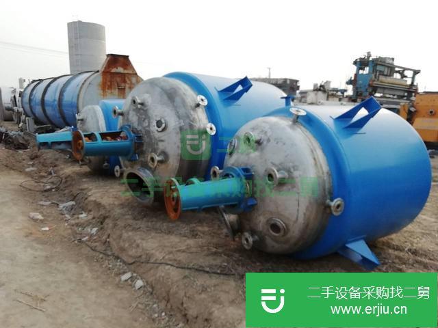 山東出售二手不銹鋼反應釜