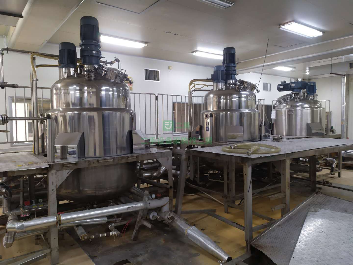 山東出售日化品廠用的的乳化機組材質316