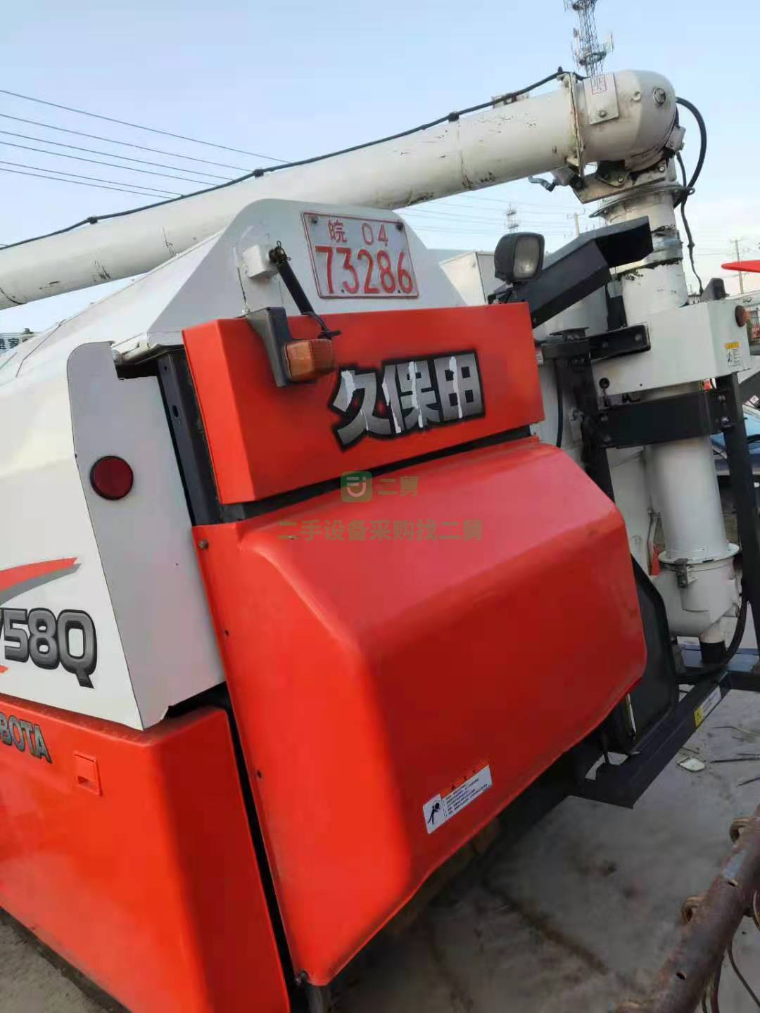 河北出售一臺(tái)久保田4LZ-3收割機(jī)，2018年出廠