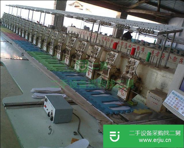 河南出售二手大型繡花機